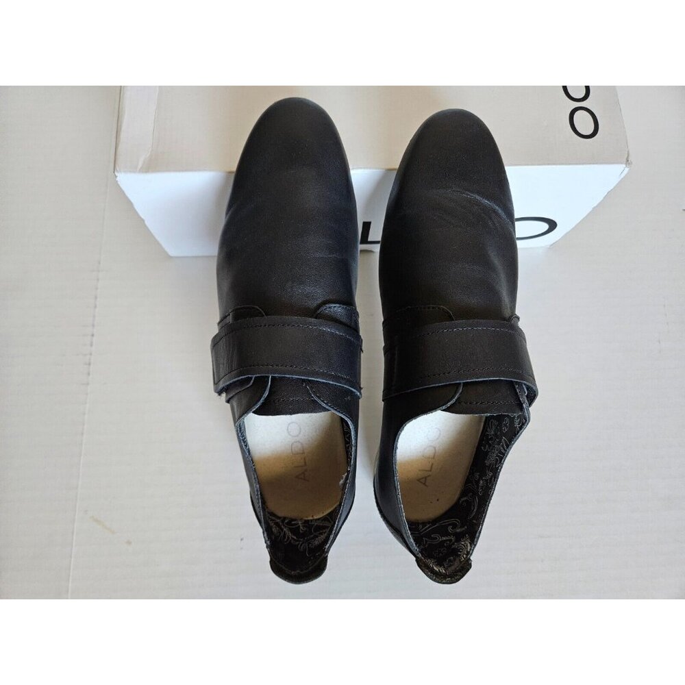 Aldo Men's Leather  Strap Loafer Slip On Size 8